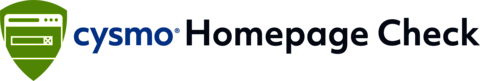 cysmo® Homepage Check Logo